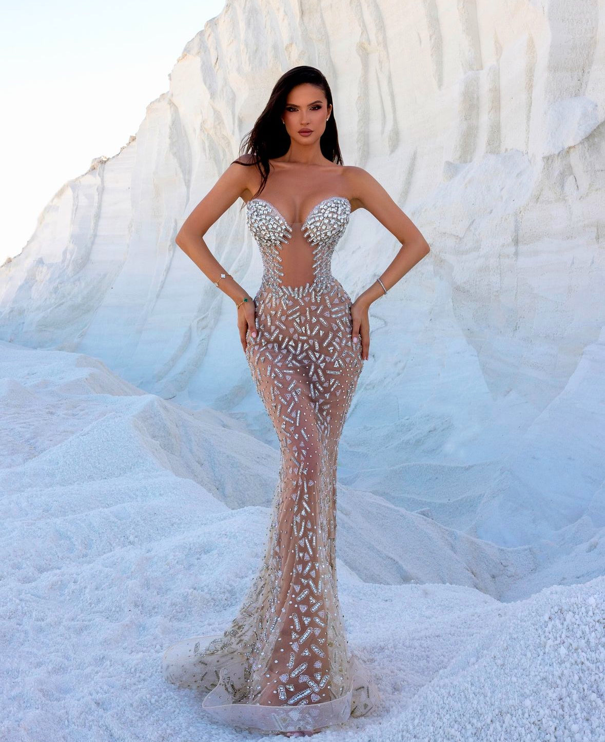 Selenite Gown