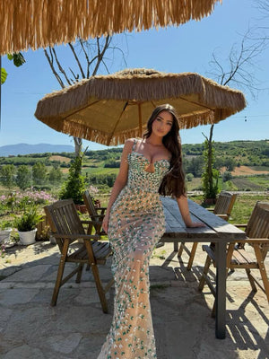 Floral Green