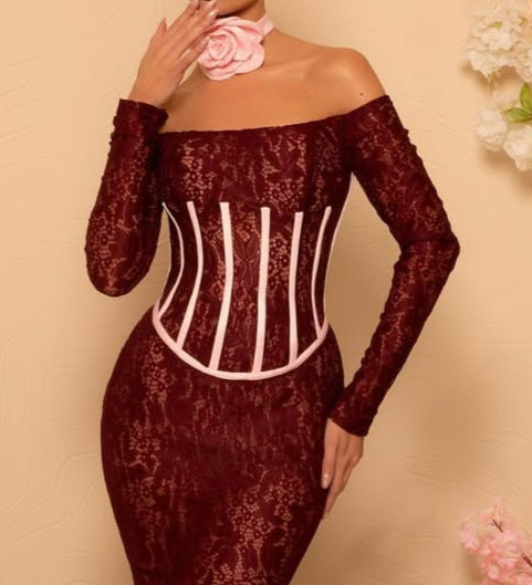 French lace Dress