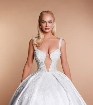 IVORY LUNA BALL GOWN