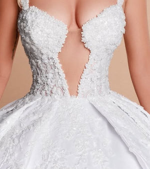 IVORY LUNA BALL GOWN
