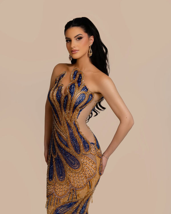 Sapphire Flame Couture