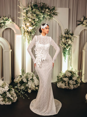 VALERIENNE LACE BRIDAL GOWN