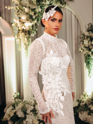 VALERIENNE LACE BRIDAL GOWN
