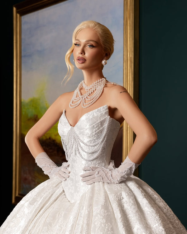 THE VERSAILLES PEARL GOWN